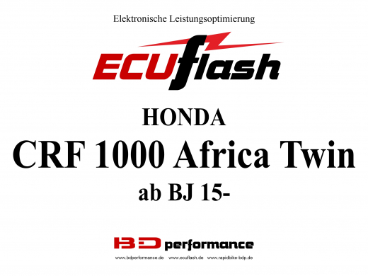 ECUflash Honda CRF1000 AFRICA TWIN  BJ 15-17